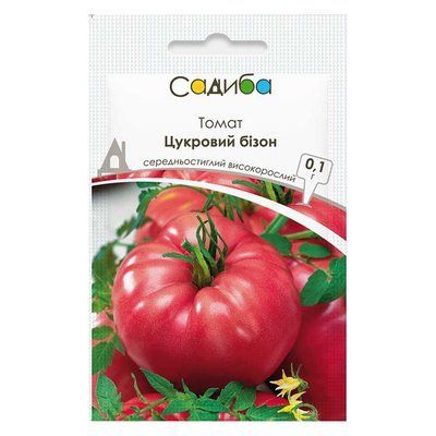 Насіння томату Цукровий бізон, 0,1 г (Садиба)