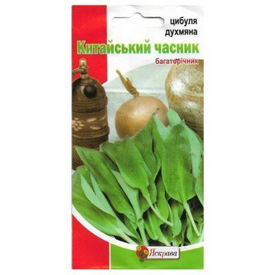 Насіння цибулі духмяна Китайський часник , 0,5 г (Яскрава)
