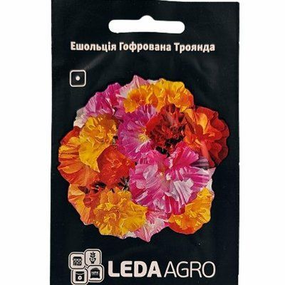 Насіння квітів Ешольція Гофрована Троянда, 0,1 г (Leda Agro)