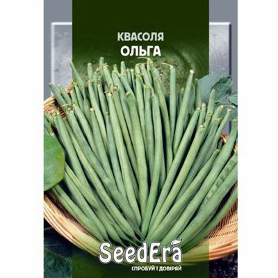 Насіння квасолі спаржева кущова Ольга, 20 г(Seedera)