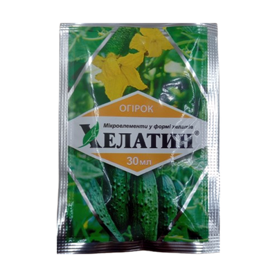 Добриво Хелатин Огірок, 30 мл (Helatin)