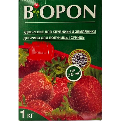 Добриво BIOPON для полуниць і суниць, 1 кг(BROS)