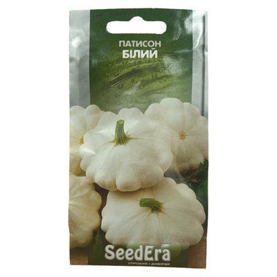 Насіння патисона Білий, 3 г (SeedEra)