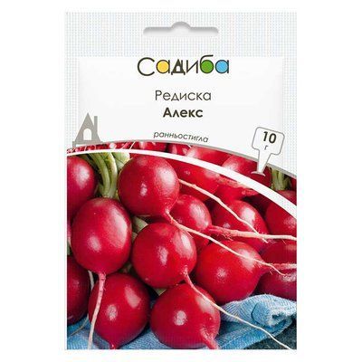 Насіння редиски Алекс, 10 г (Садиба)