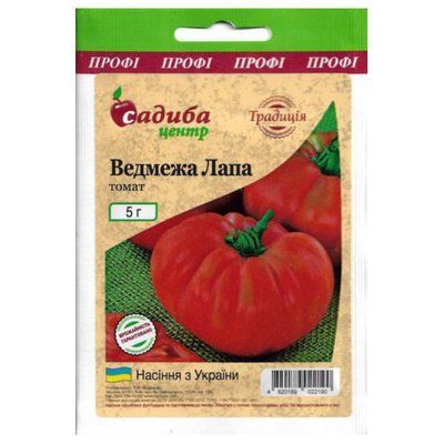 Насіння томату Ведмежа Лапа, 5 г (Традиція)
