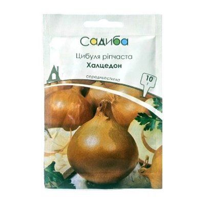 Насіння цибулі ріпчастої Халцедон, 10 г (Садиба)