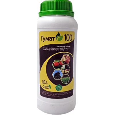 Органічне добриво Гумат 100, 500 мл (ТОВ "Смарт Еко Органік")