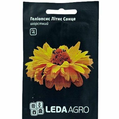 Насіння квітів Геліопсис Літнє Сонце, 0,2 г (Leda Agro)