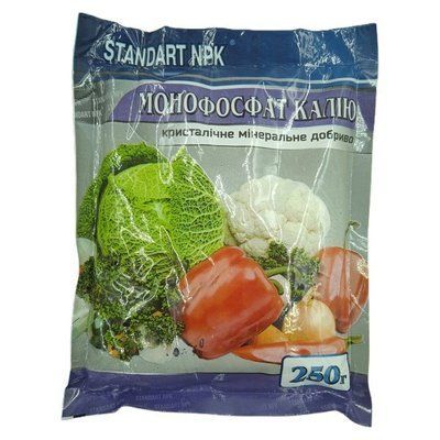 Добриво Монофосфат калію, 250 г (Китай)