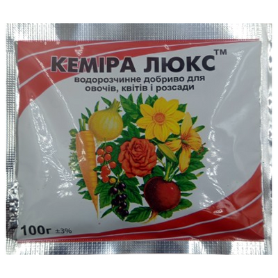 Водорозчинне добриво Кеміра Люкс, 100 г(orgANIK PLANET)