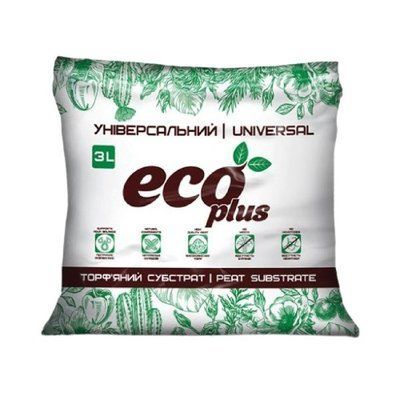 Субстрат універсальний EcoPlus 3 л (Торф Ленд Україна)