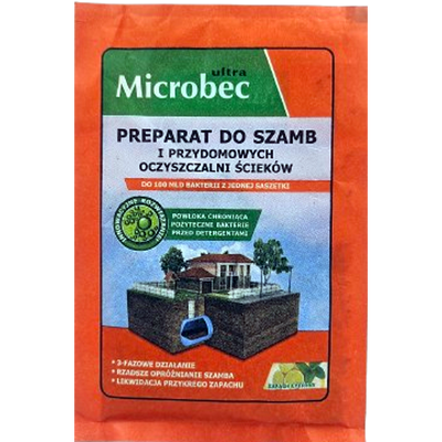 Mikrobek ultra Preparat do szamb,25 г(Польща)