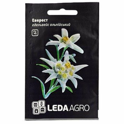 Насіння квітів едельвейс альпійський Еверест, 10 шт (Leda Agro)
